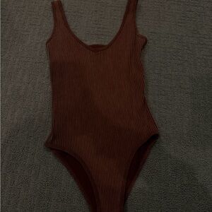 Aura Chocolate Brown Kids Bodysuit